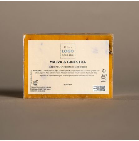 Sapone Biologico "Malva a Ginestra" - 100 gr