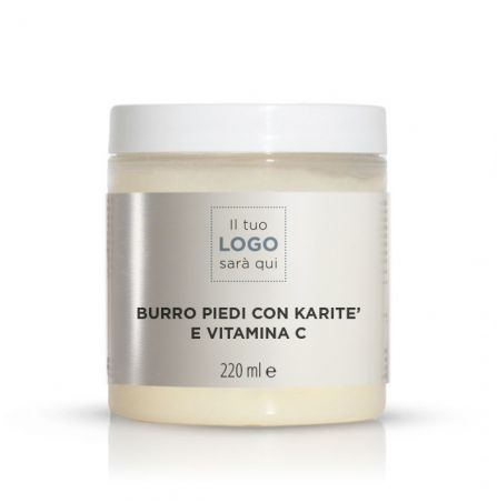 Burro Piedi al Burro di Karitè e Vitamina C - 220 ml